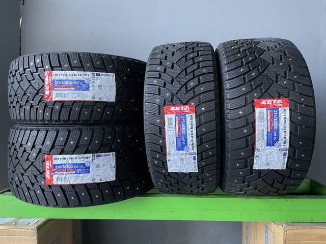 Новые шины Zeta Antarctica Sport 275/40 R20 + 315/35 R20
