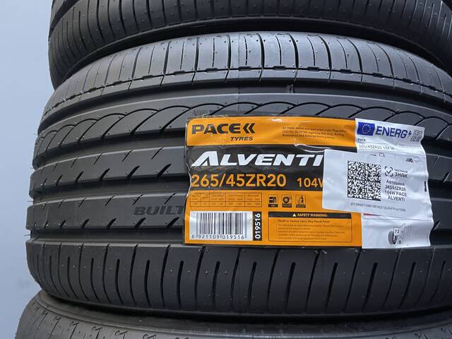 Новые шины PACE Alventi 265/45 R20