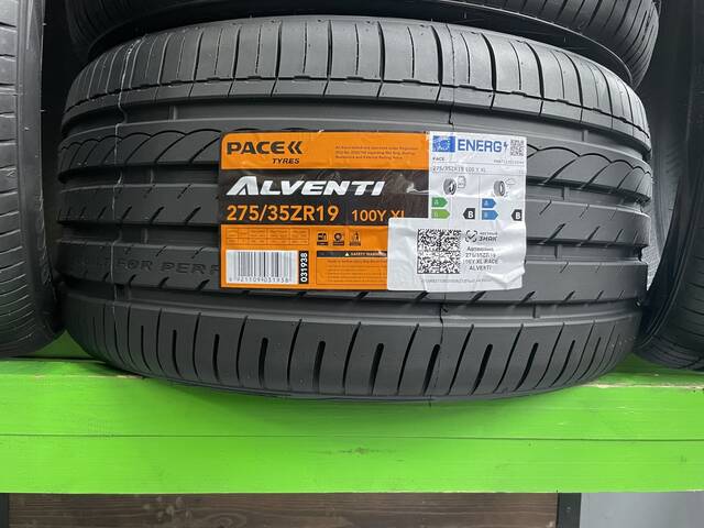 Новые шины PACE Alventi 245/40 R19 + 275/35 R19