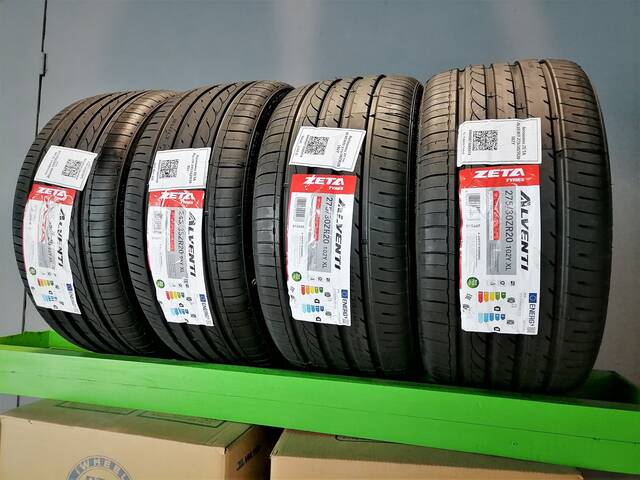 Новые шины Zeta Alventi 245/35 R20 + 275/30 R20