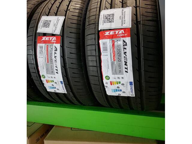 Новые шины Zeta Alventi 245/35 R20 + 275/30 R20